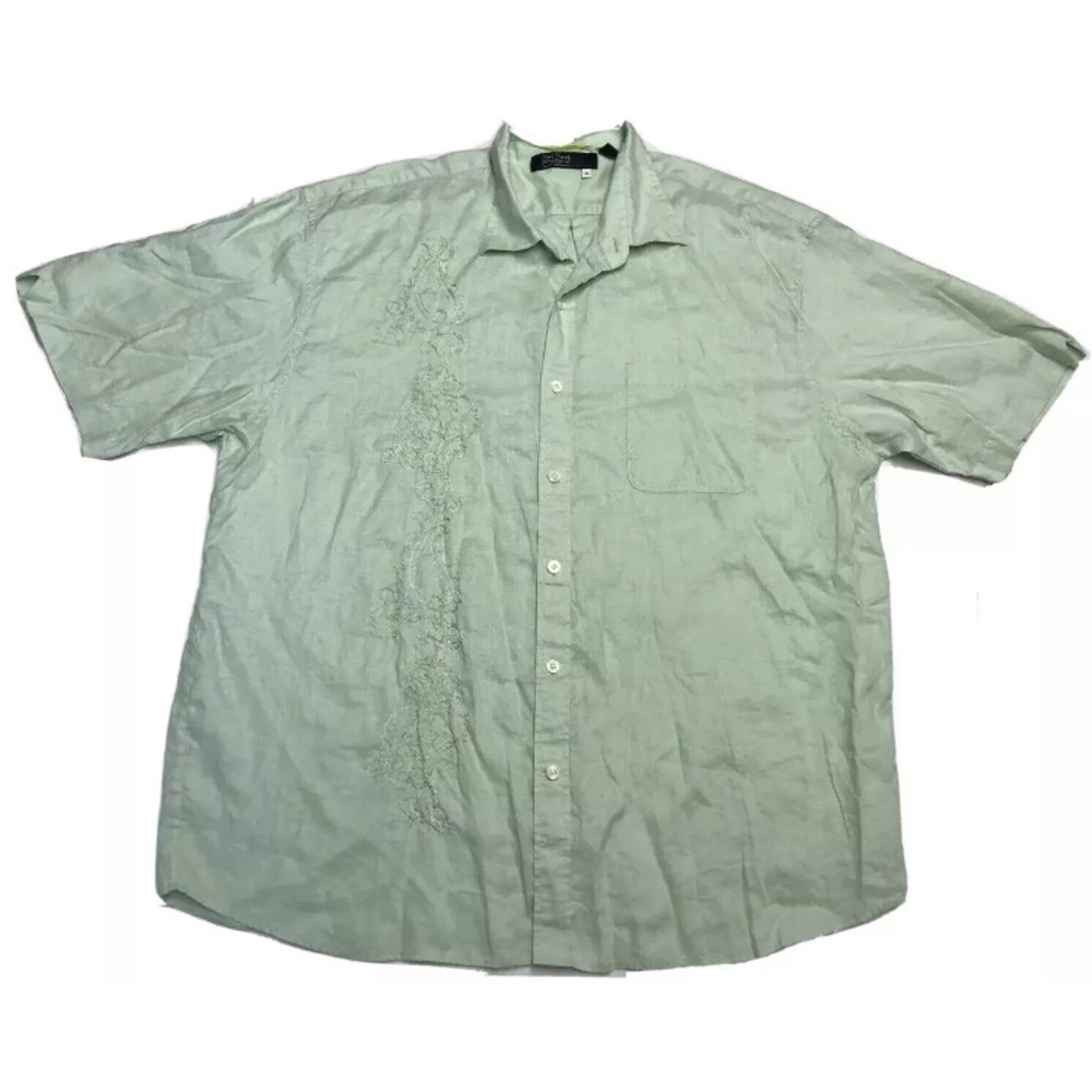 Nat Nast Mens XL Green Luxury Originals Shirt